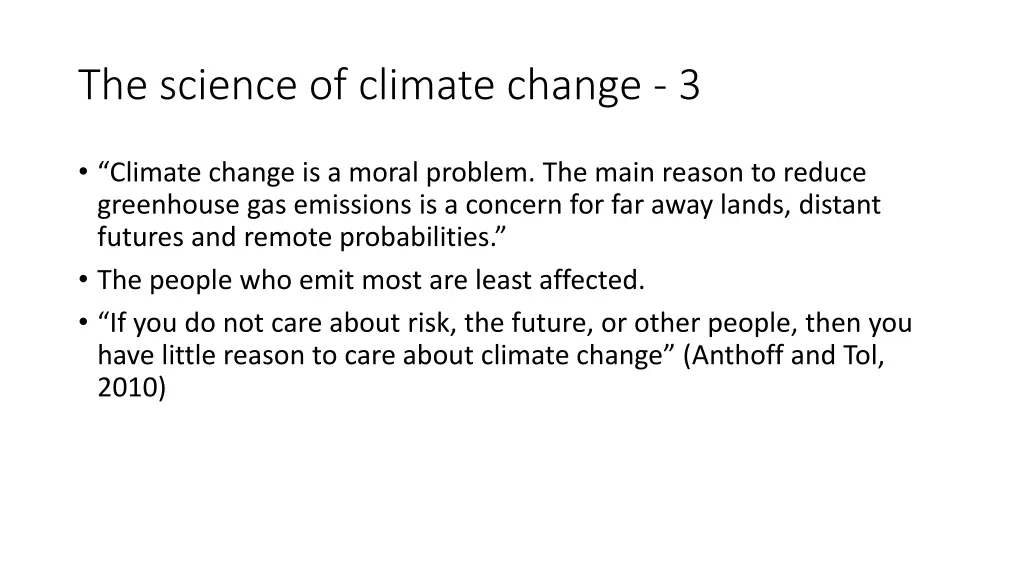 the science of climate change 3