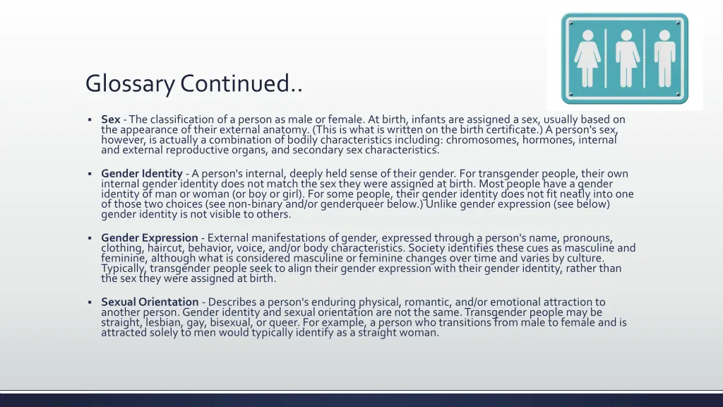 glossary continued