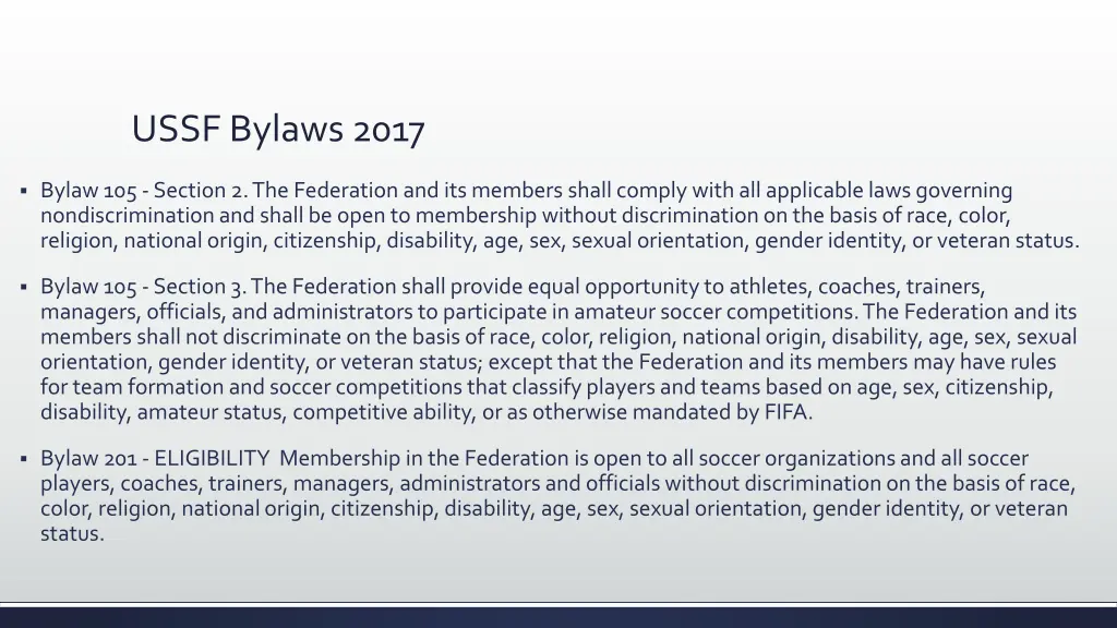 ussf bylaws 2017
