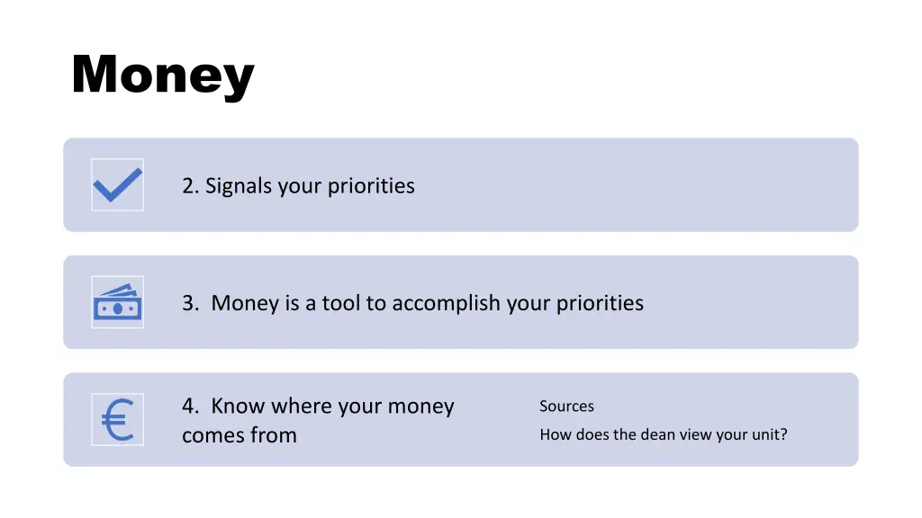 money
