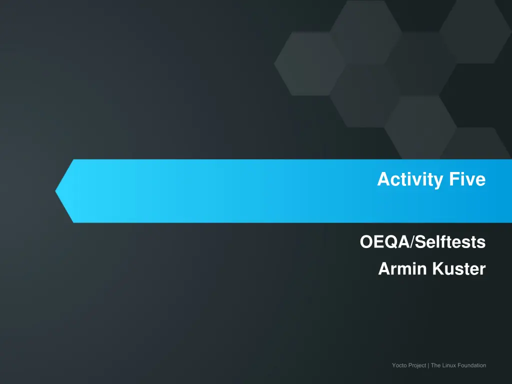 activity five