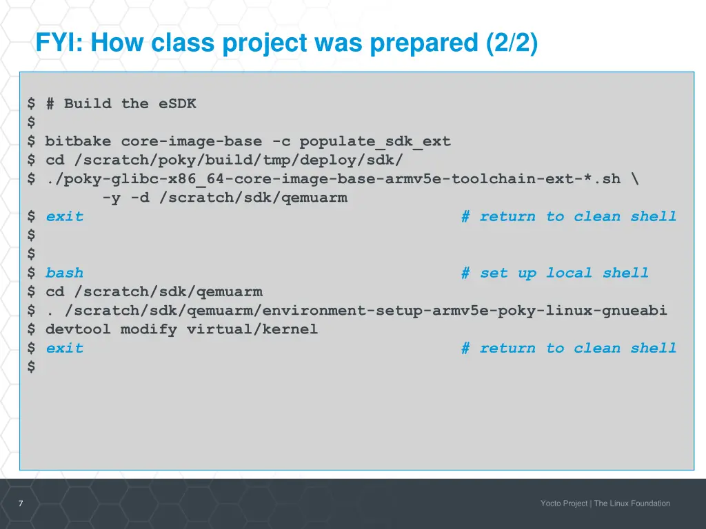 fyi how class project was prepared 2 2