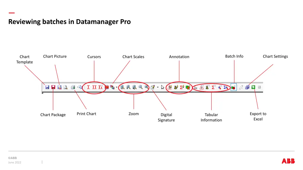 reviewing batches in datamanager pro 3