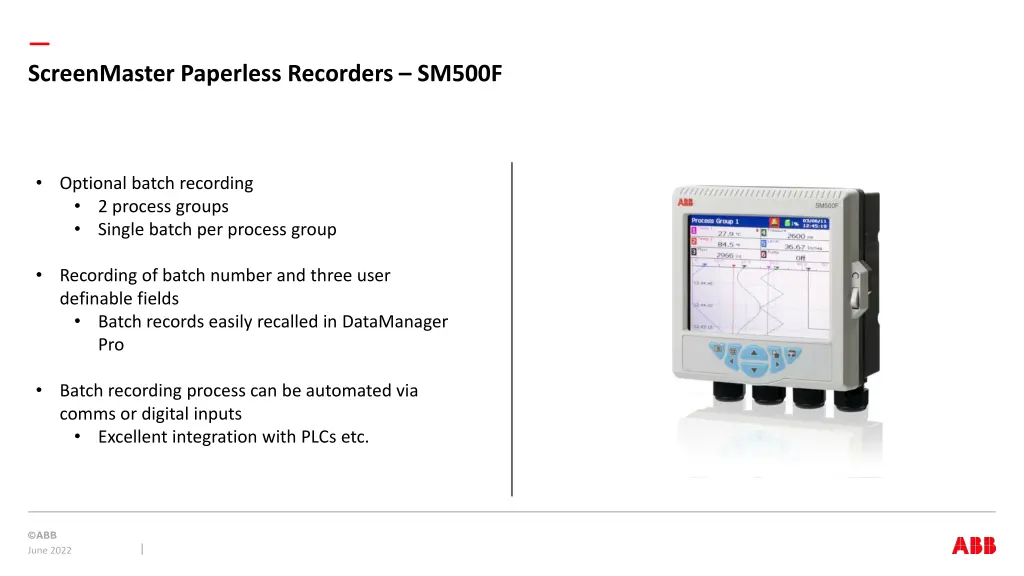 screenmaster paperless recorders sm500f
