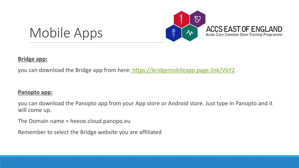 mobile apps