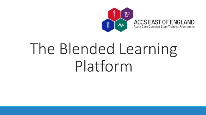 the blended learning platform