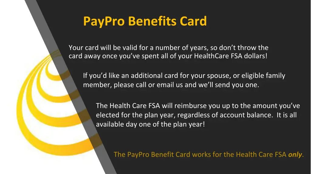 paypro benefits card