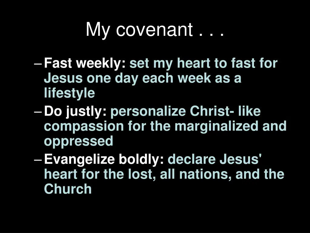 my covenant 2