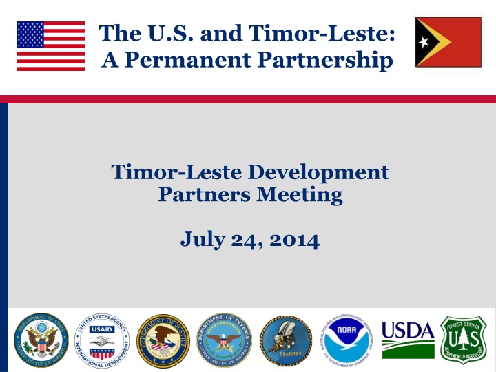the u s and timor leste a permanent partnership