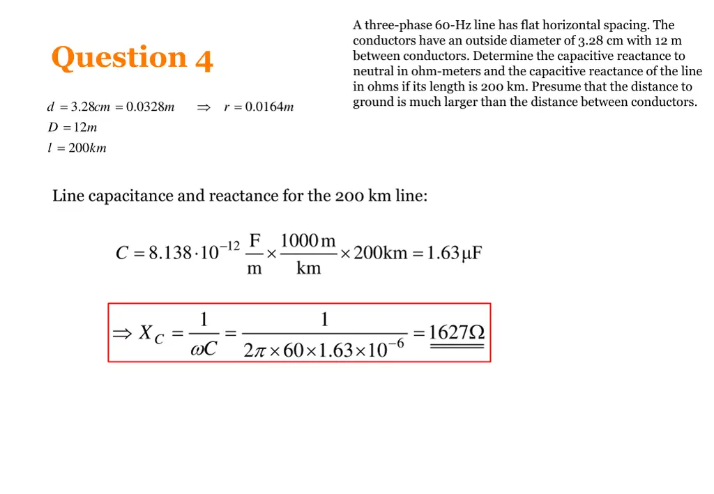 a three phase 60 hz line has flat horizontal 1