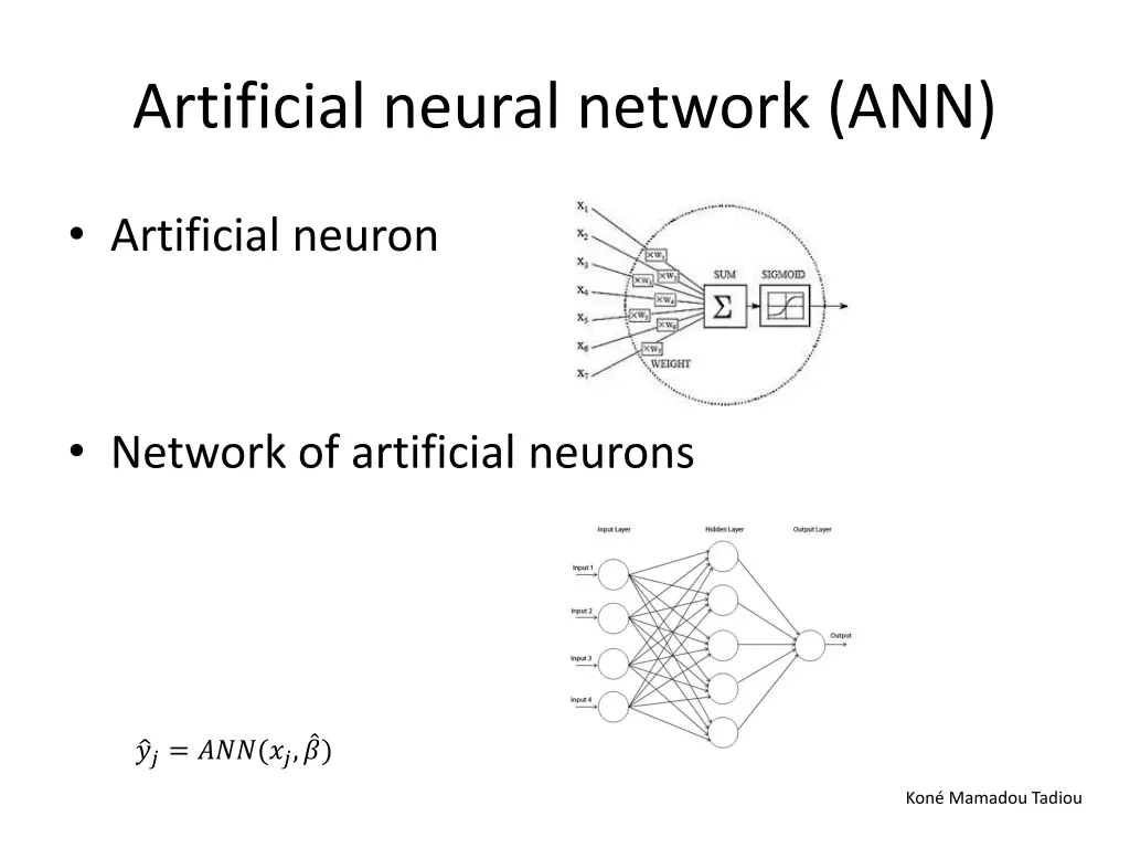 artificial neural network ann