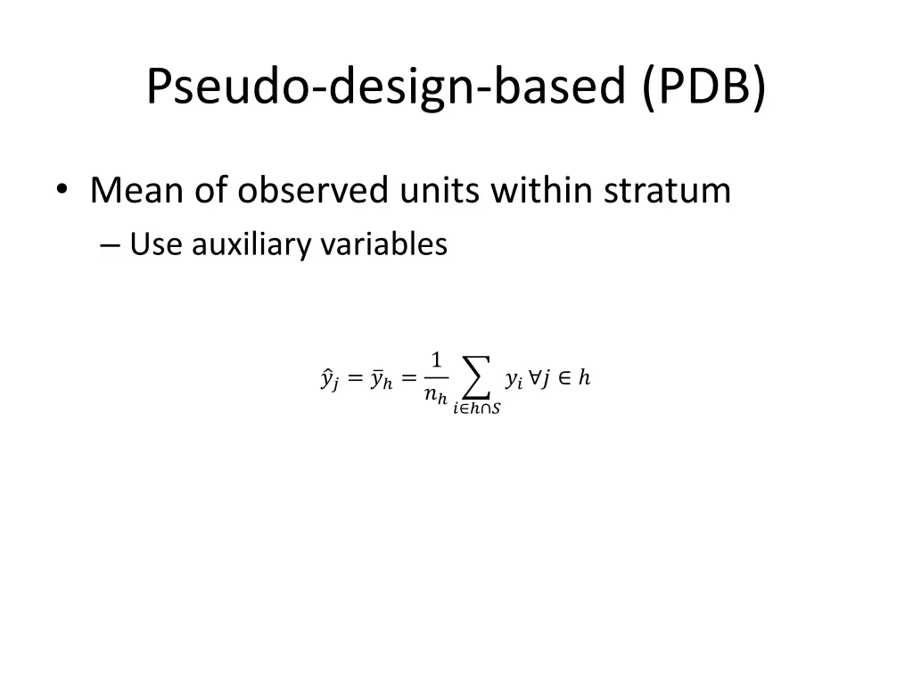 pseudo design based pdb