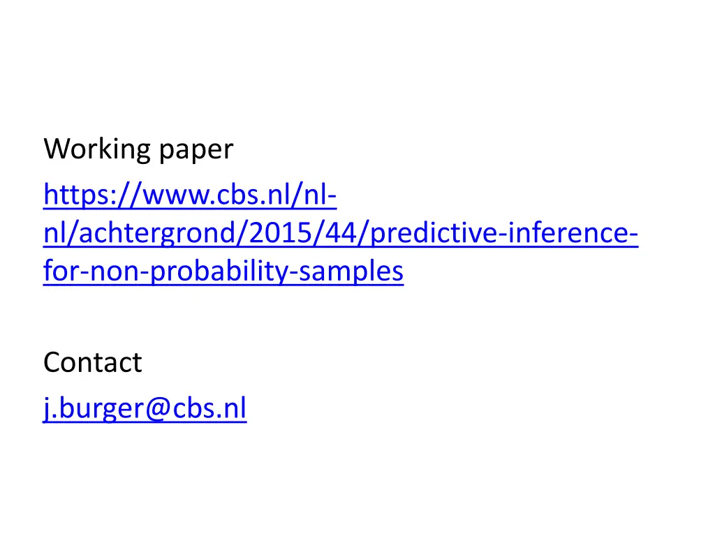 working paper https www cbs nl nl nl achtergrond