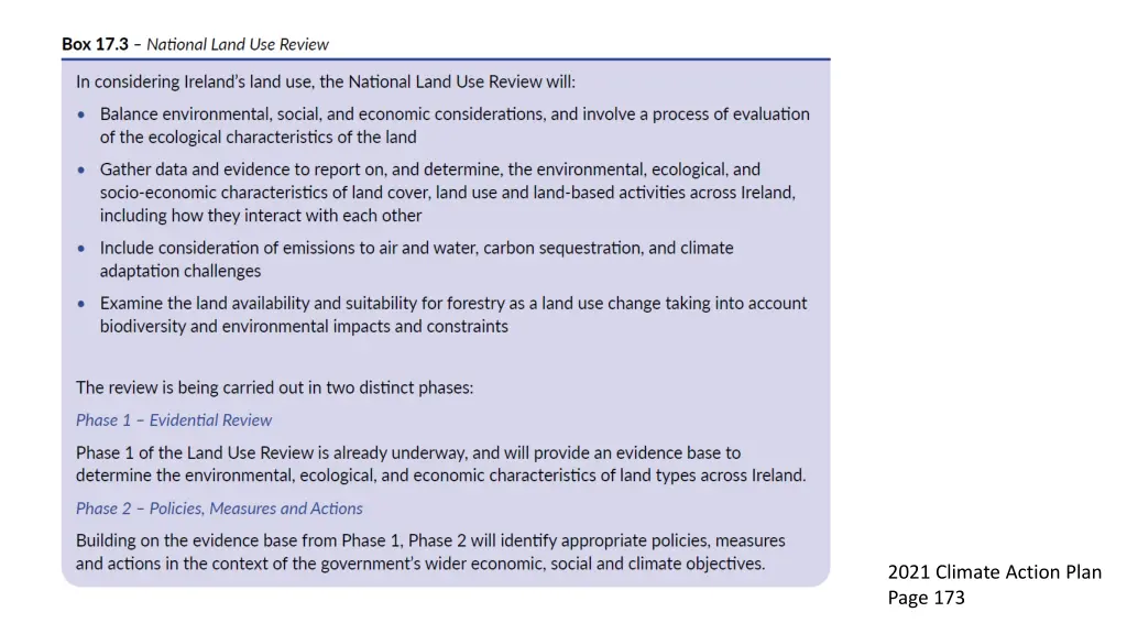 2021 climate action plan page 173