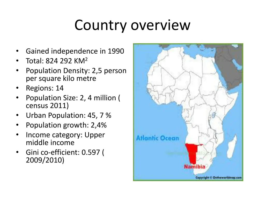 country overview