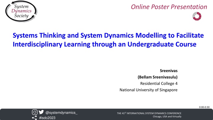 online poster presentation