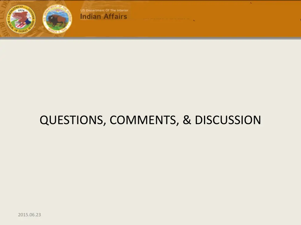 questions comments discussion