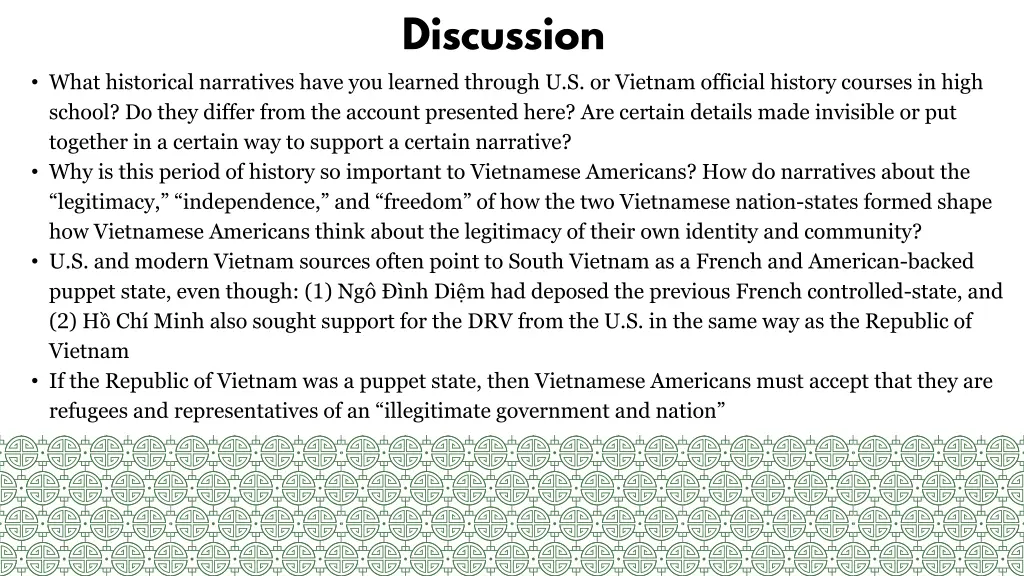 discussion