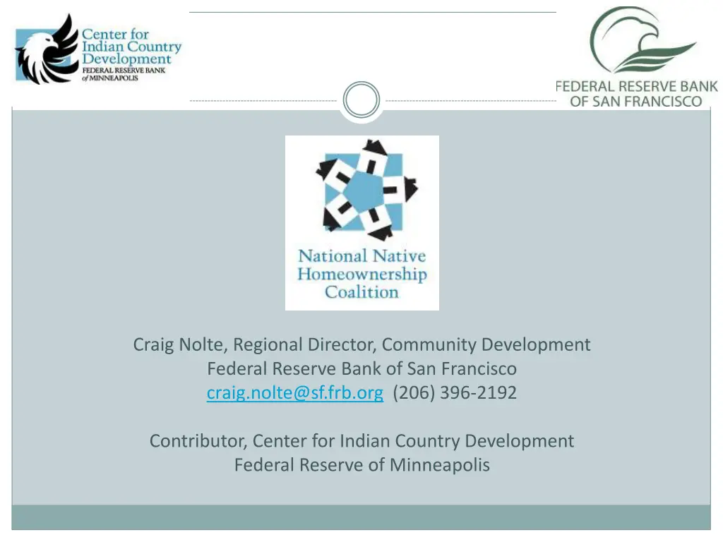 craig nolte regional director community