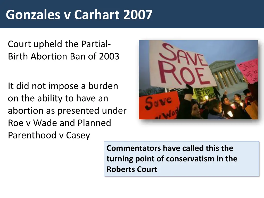 gonzales v carhart 2007