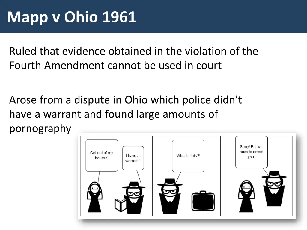 mapp v ohio 1961