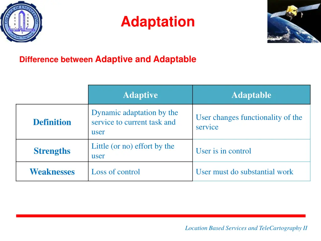 adaptation