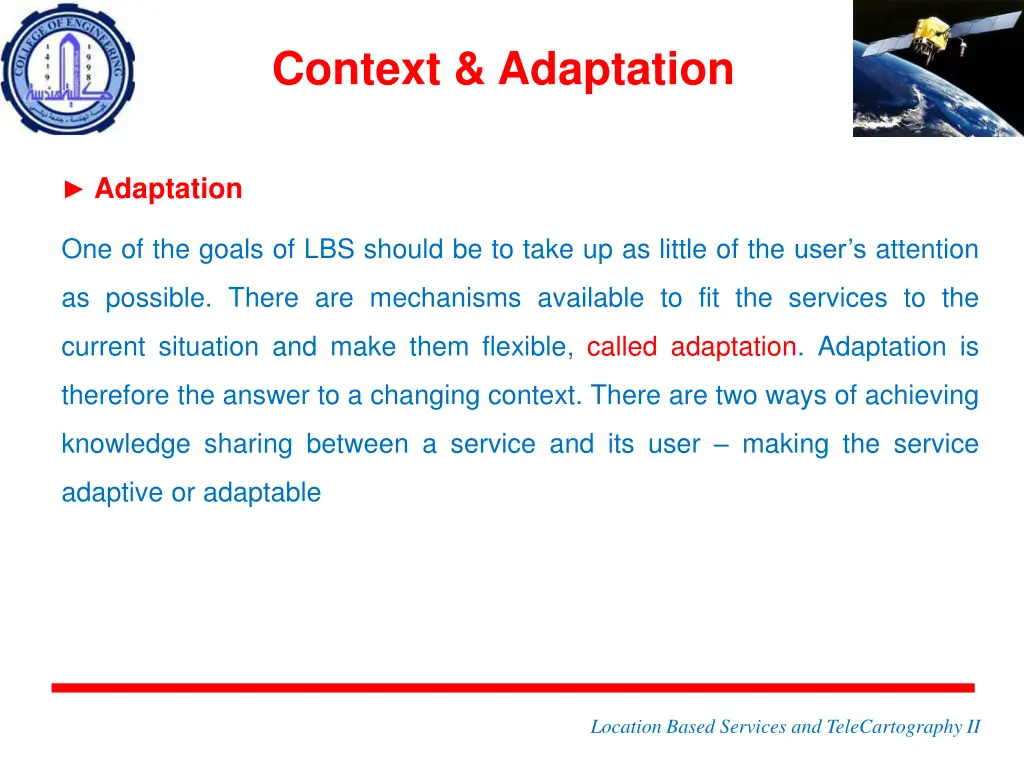context adaptation 1