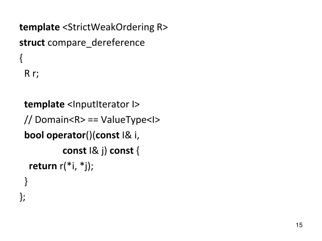 template strictweakordering r struct compare