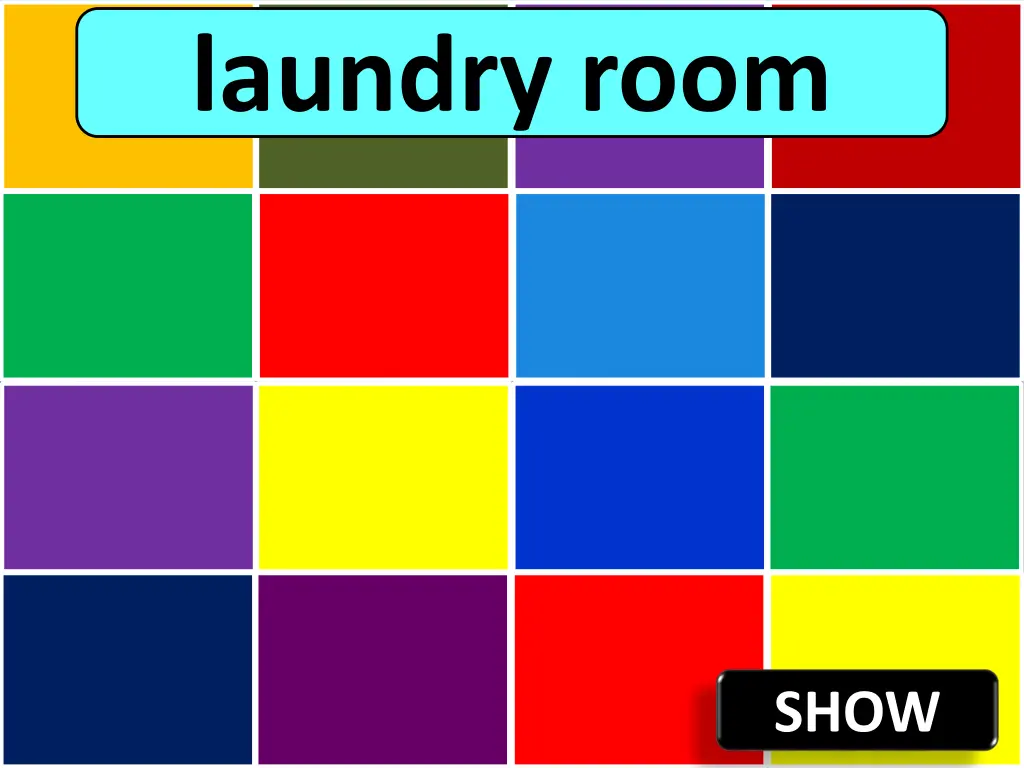 laundry room