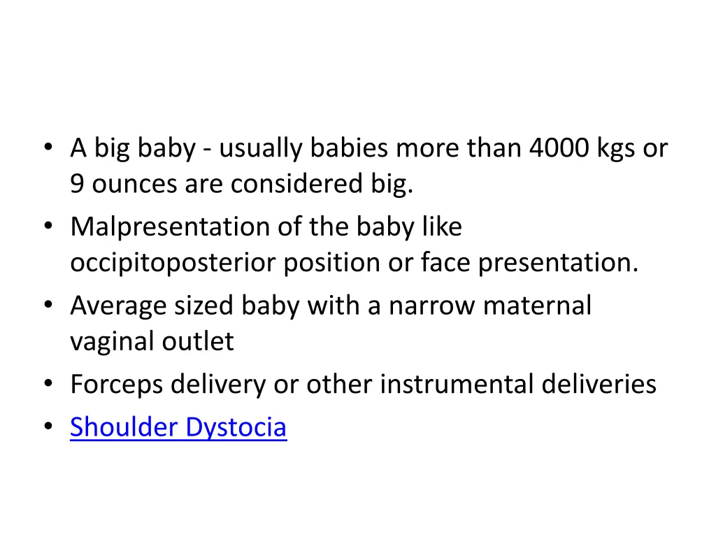a big baby usually babies more than 4000