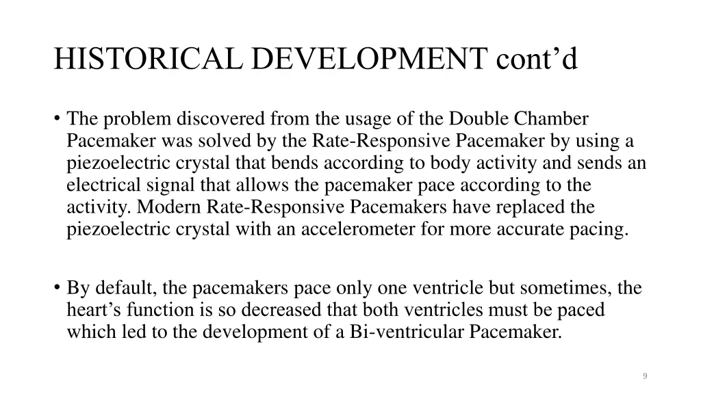 historical development cont d 1