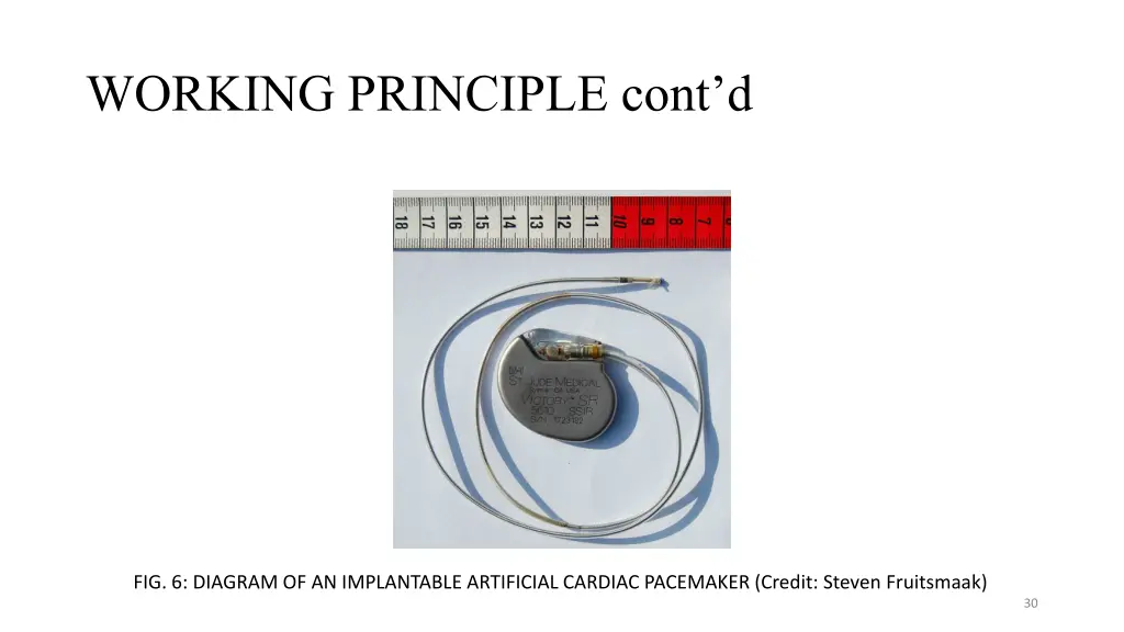 working principle cont d 2