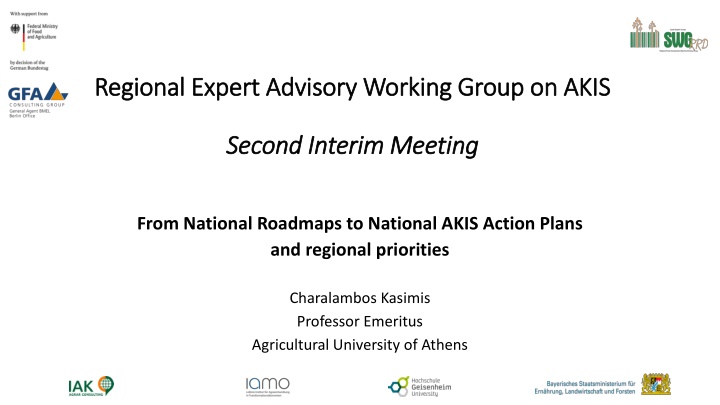 regional expert advisory working group on akis