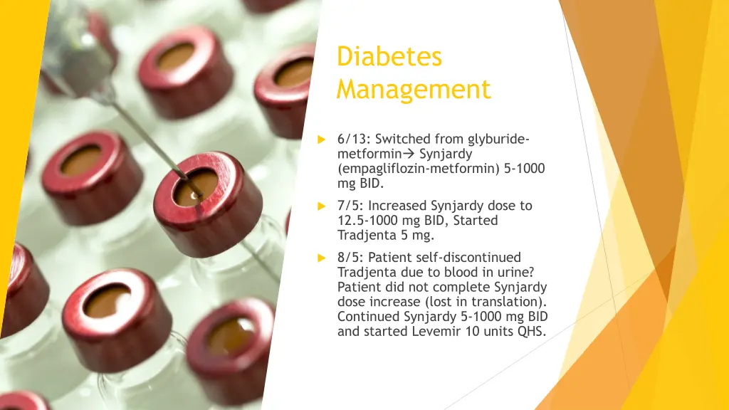 diabetes management