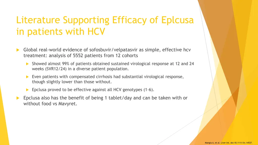 literature supporting efficacy of eplcusa