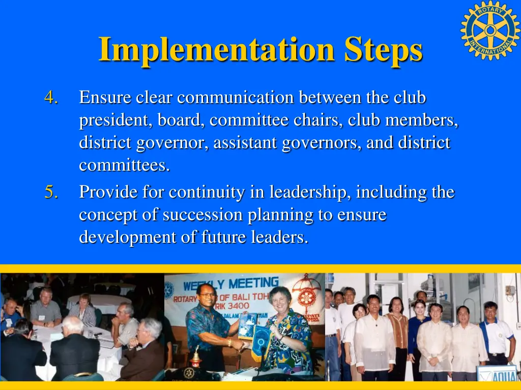 implementation steps 1