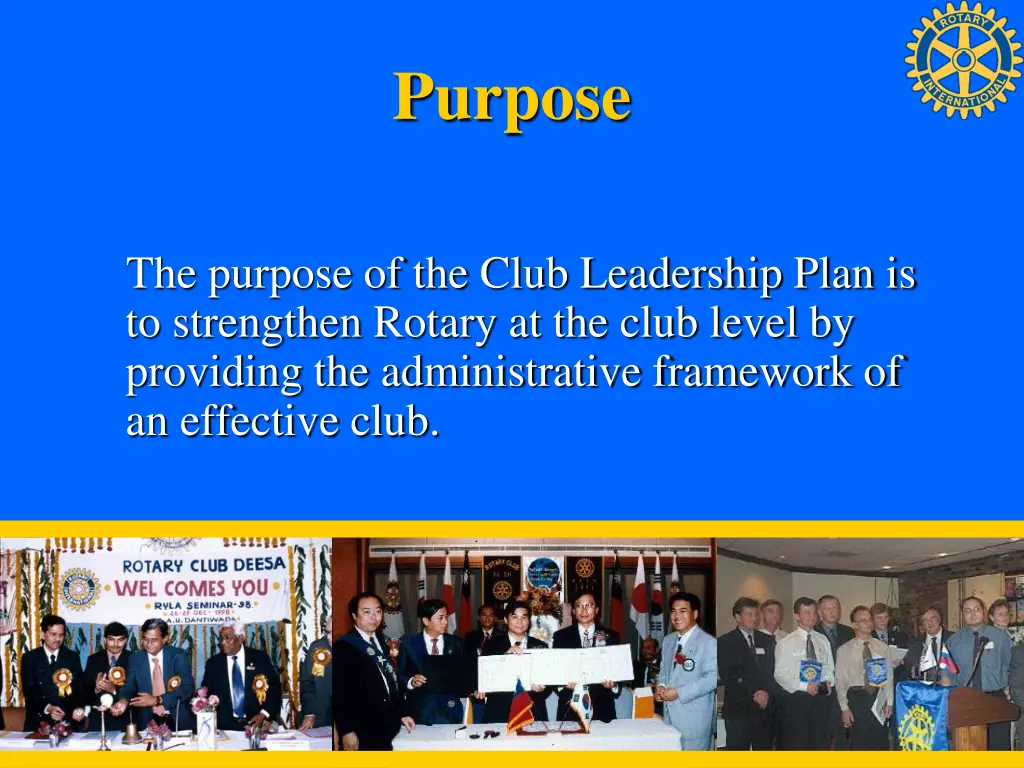 purpose
