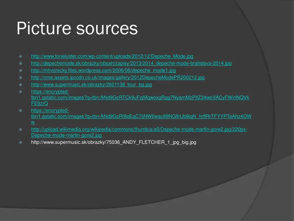 picture sources