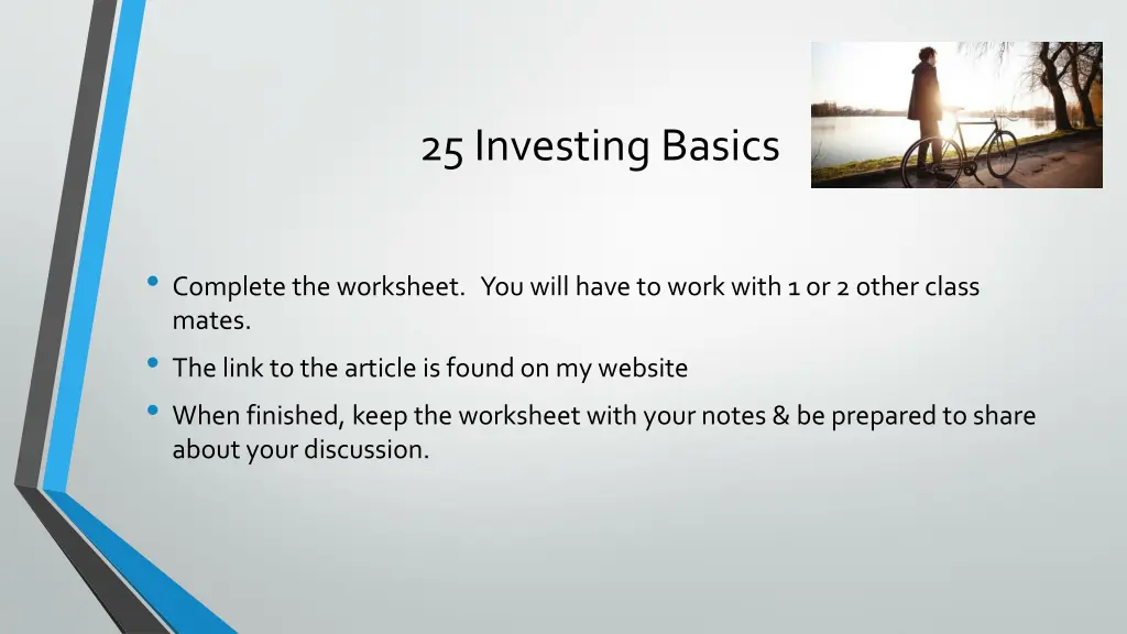 25 investing basics