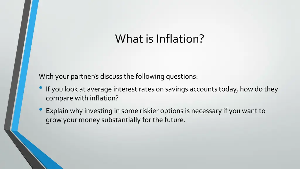 what is inflation 1