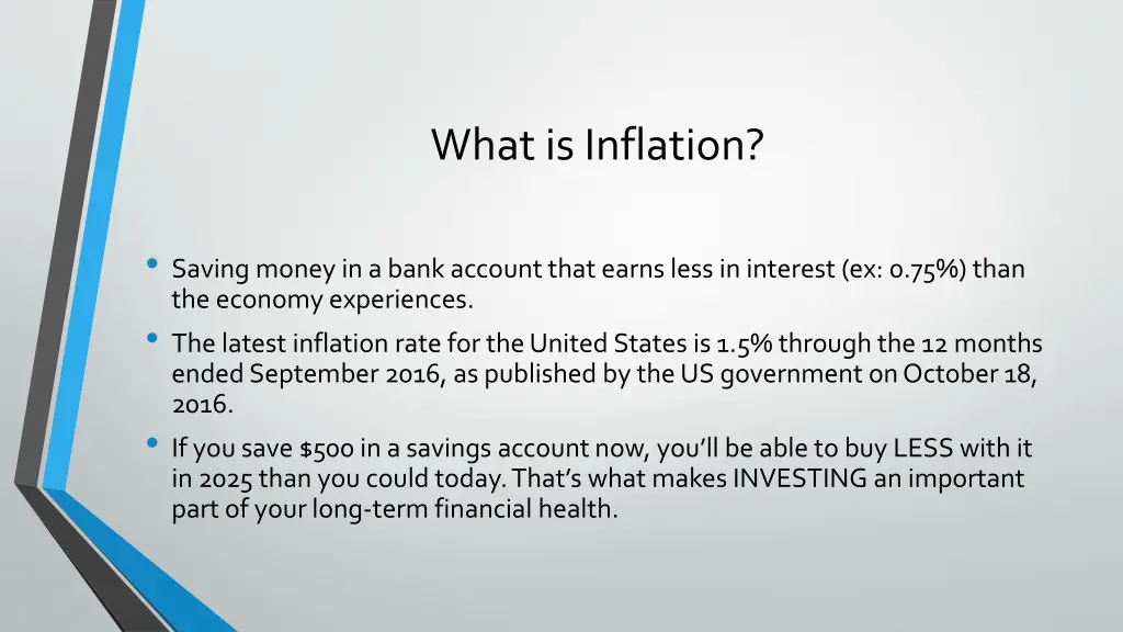 what is inflation 2