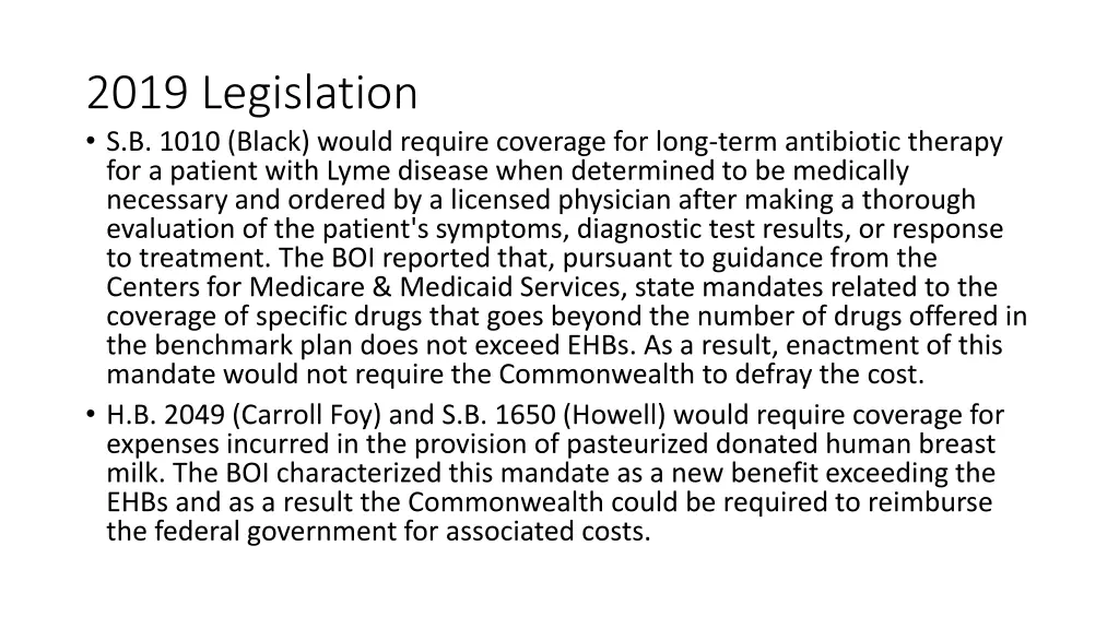 2019 legislation s b 1010 black would require
