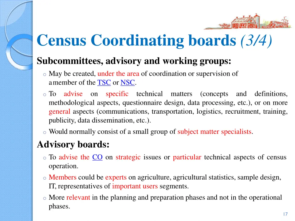 census coordinating boards 3 4