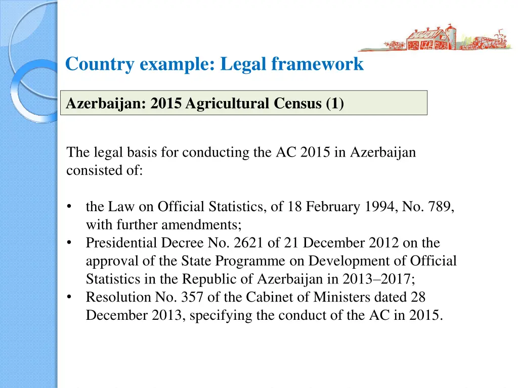 country example legal framework