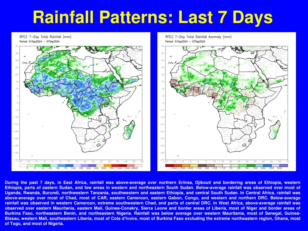 rainfall patterns last 7 days