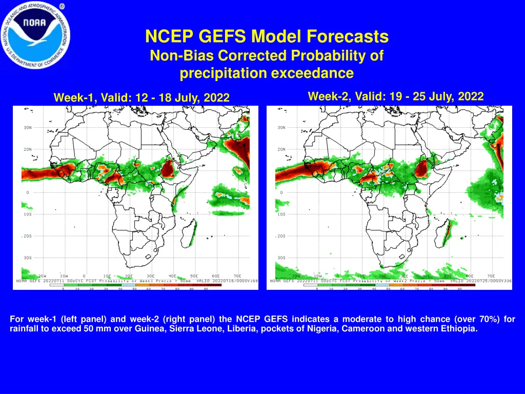 ncep gefs model forecasts non bias corrected