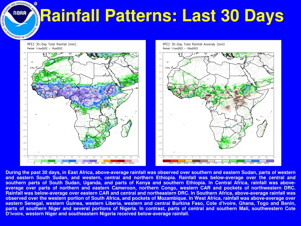 rainfall patterns last 30 days