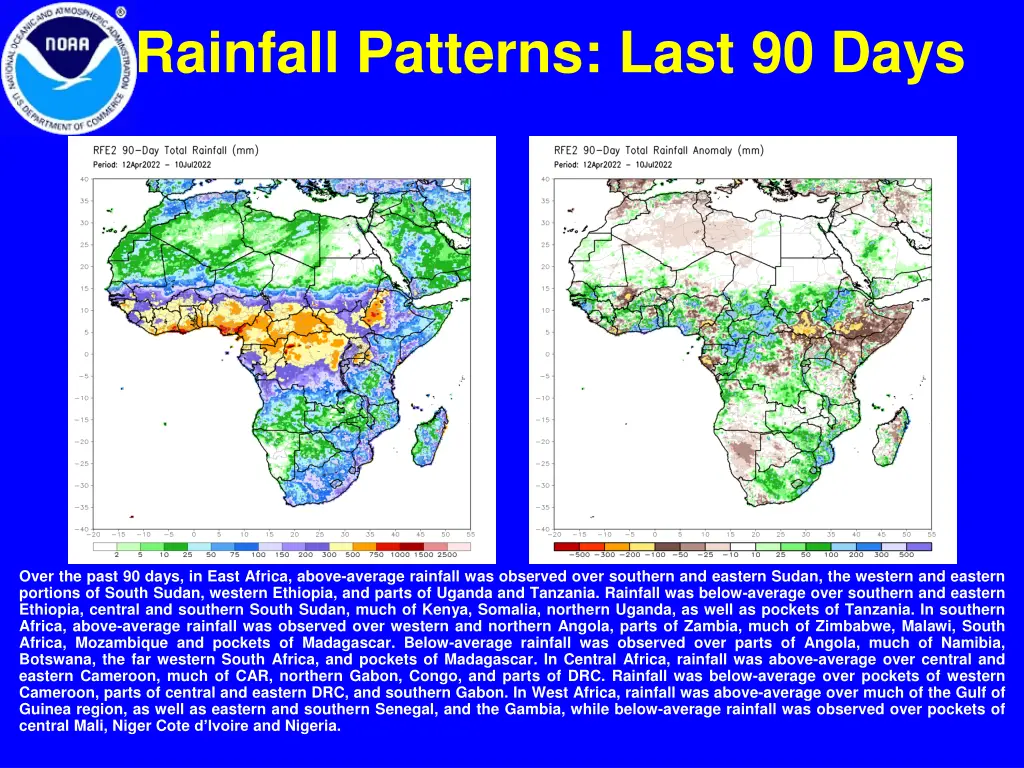 rainfall patterns last 90 days