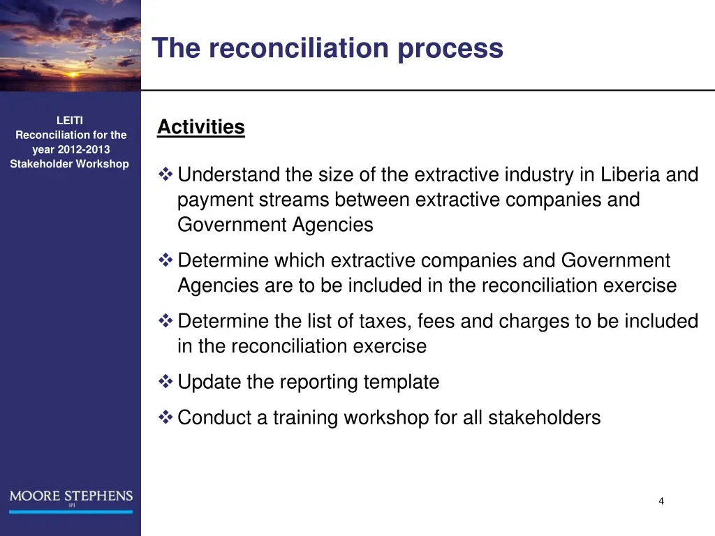the reconciliation process 1