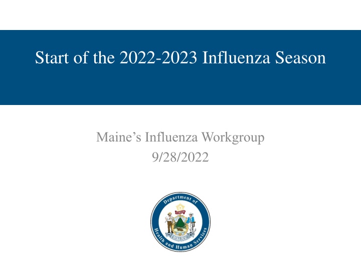 start of the 2022 2023 influenza season